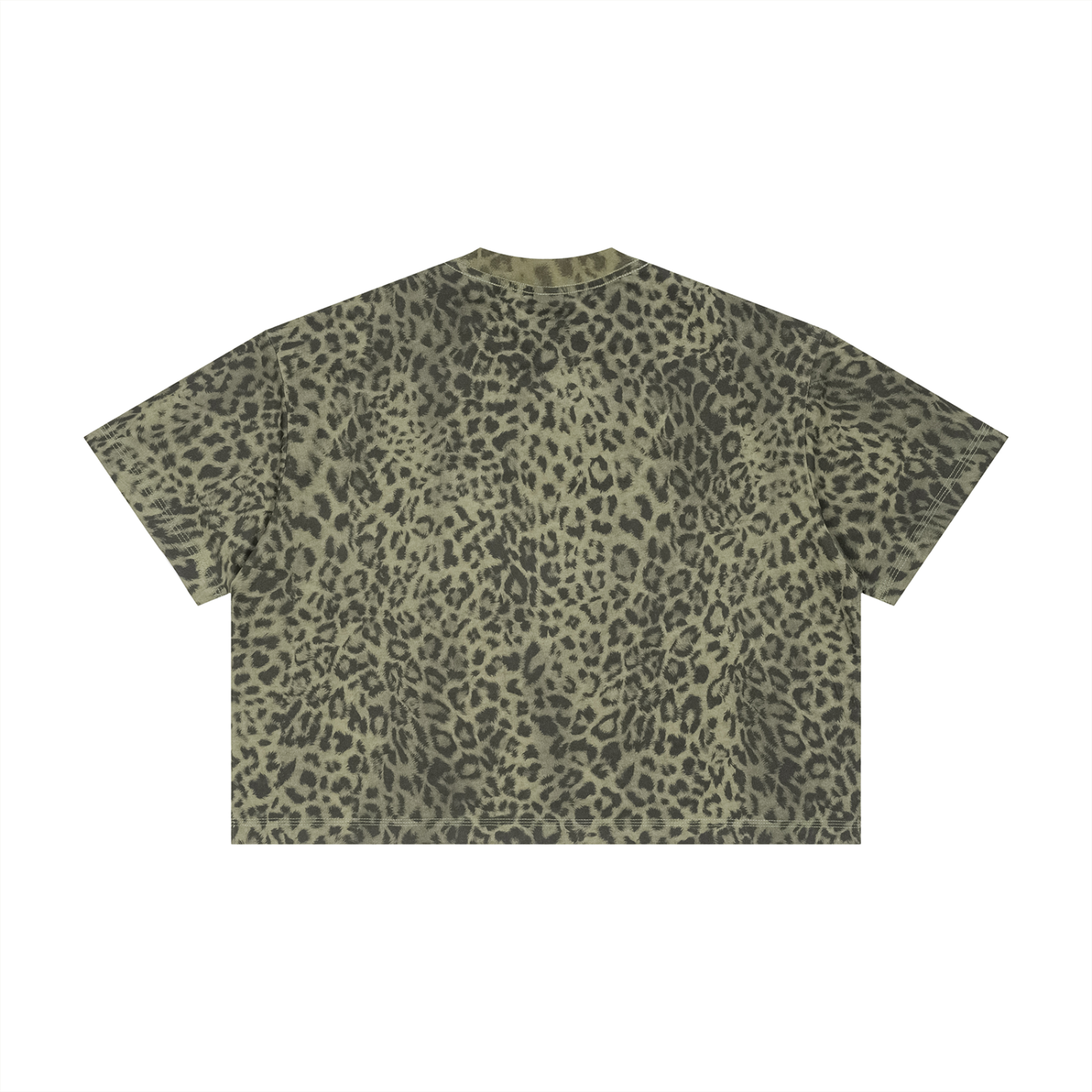 Leopard Print Boxy T-Shirt TYPE2 | レオパード 短丈Tシャツ TYPE2