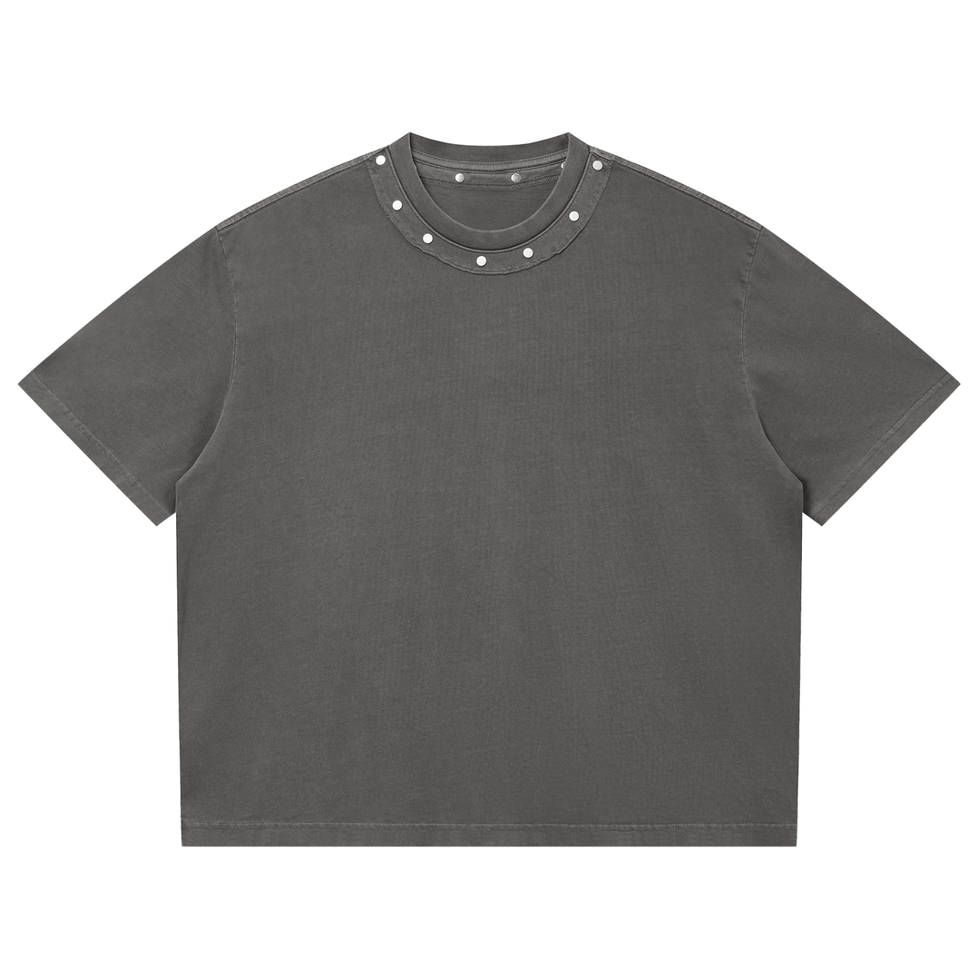 Washed Boxy Studded T-Shirt | ウォッシュド スタッズTシャツ
