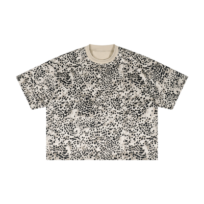 Leopard Print Boxy T-Shirt | レオパード 短丈Tシャツ