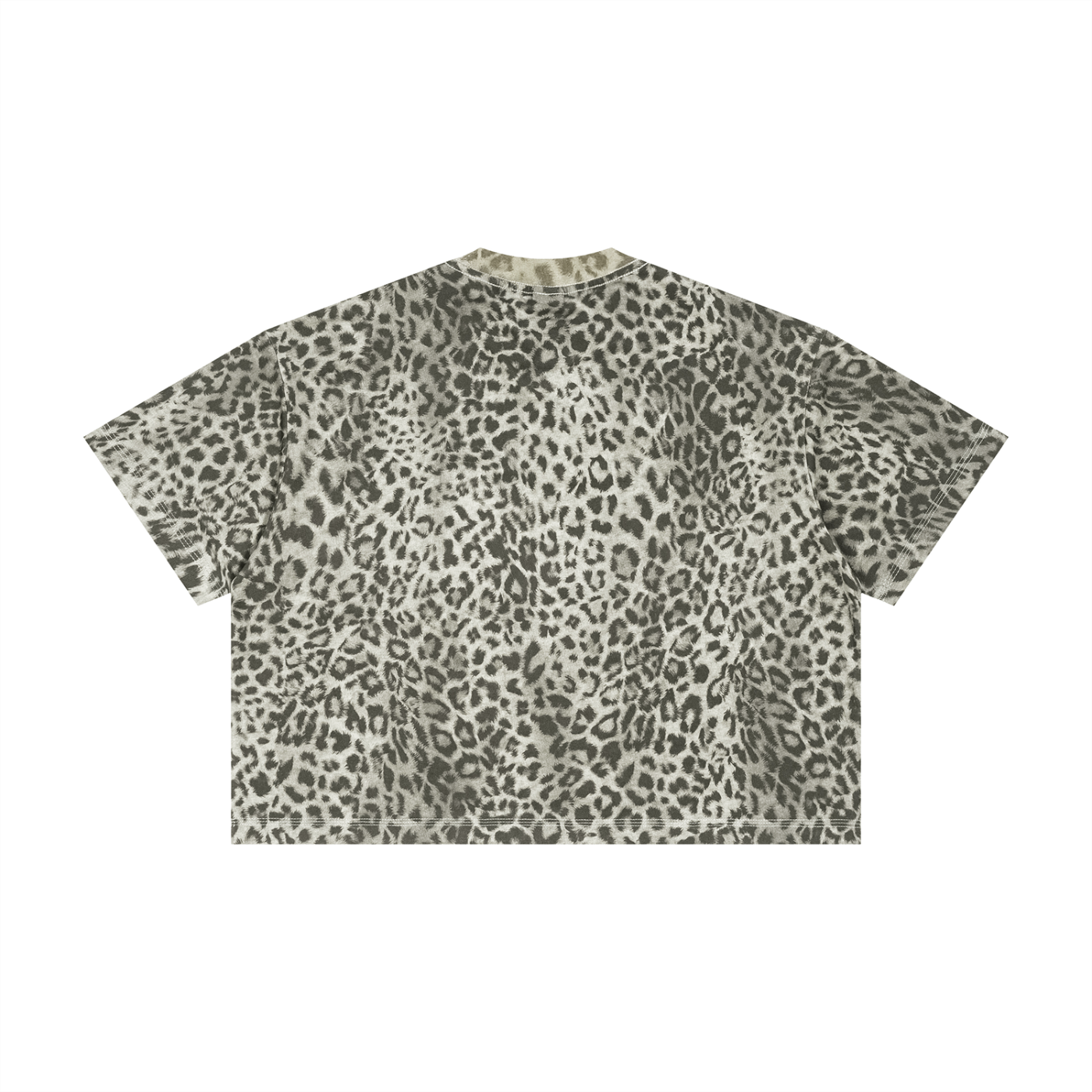Leopard Print Boxy T-Shirt TYPE2 | レオパード 短丈Tシャツ TYPE2