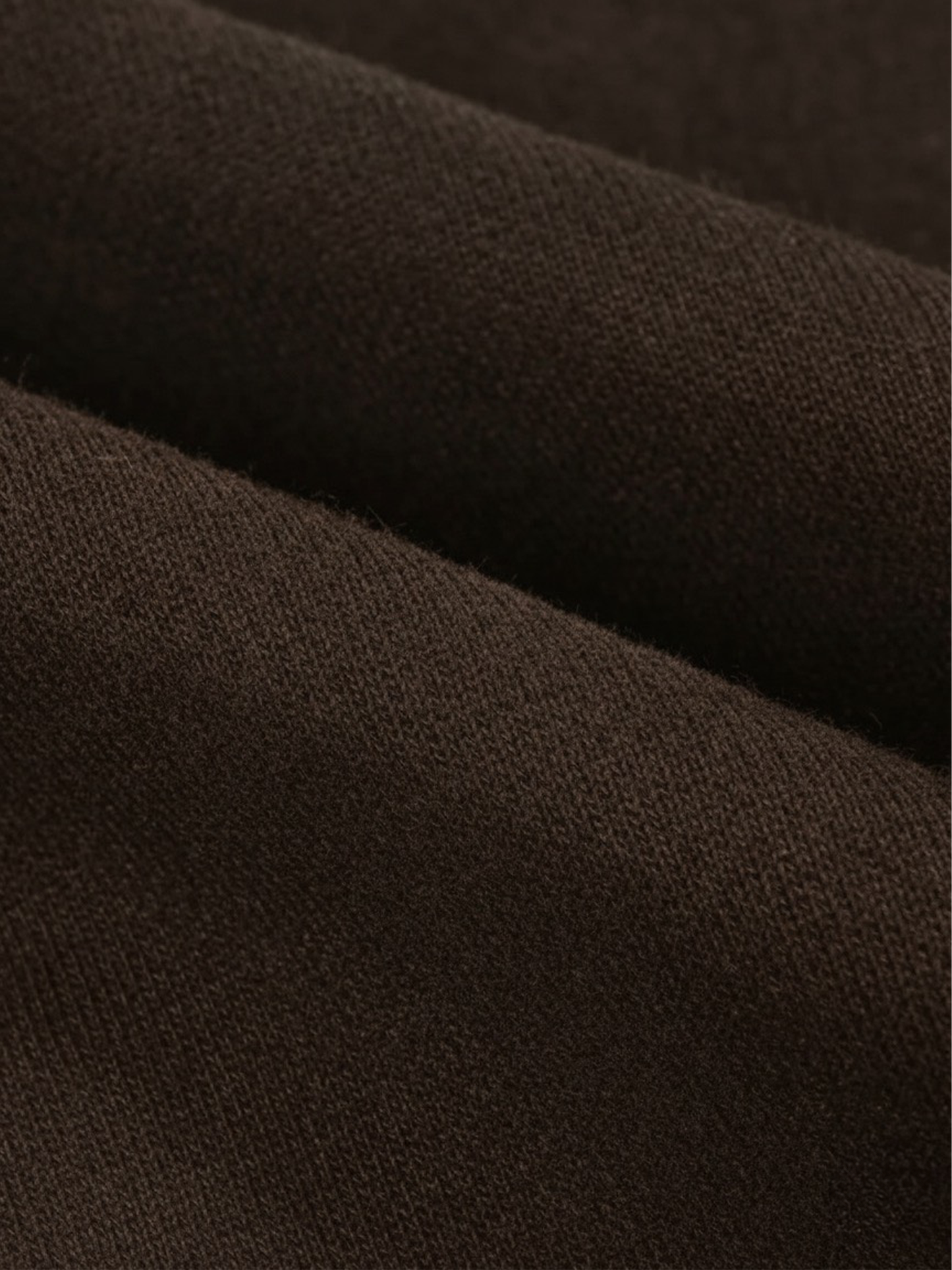 Cropped Zip Hoodie | 短丈 ジップ フーディ - BROWN