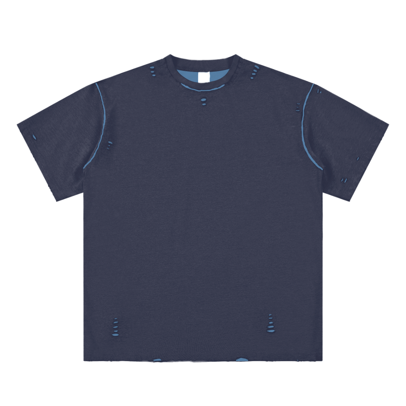 Hand-frayed Reversible T-shirt | フレイド リバーシブルTシャツ