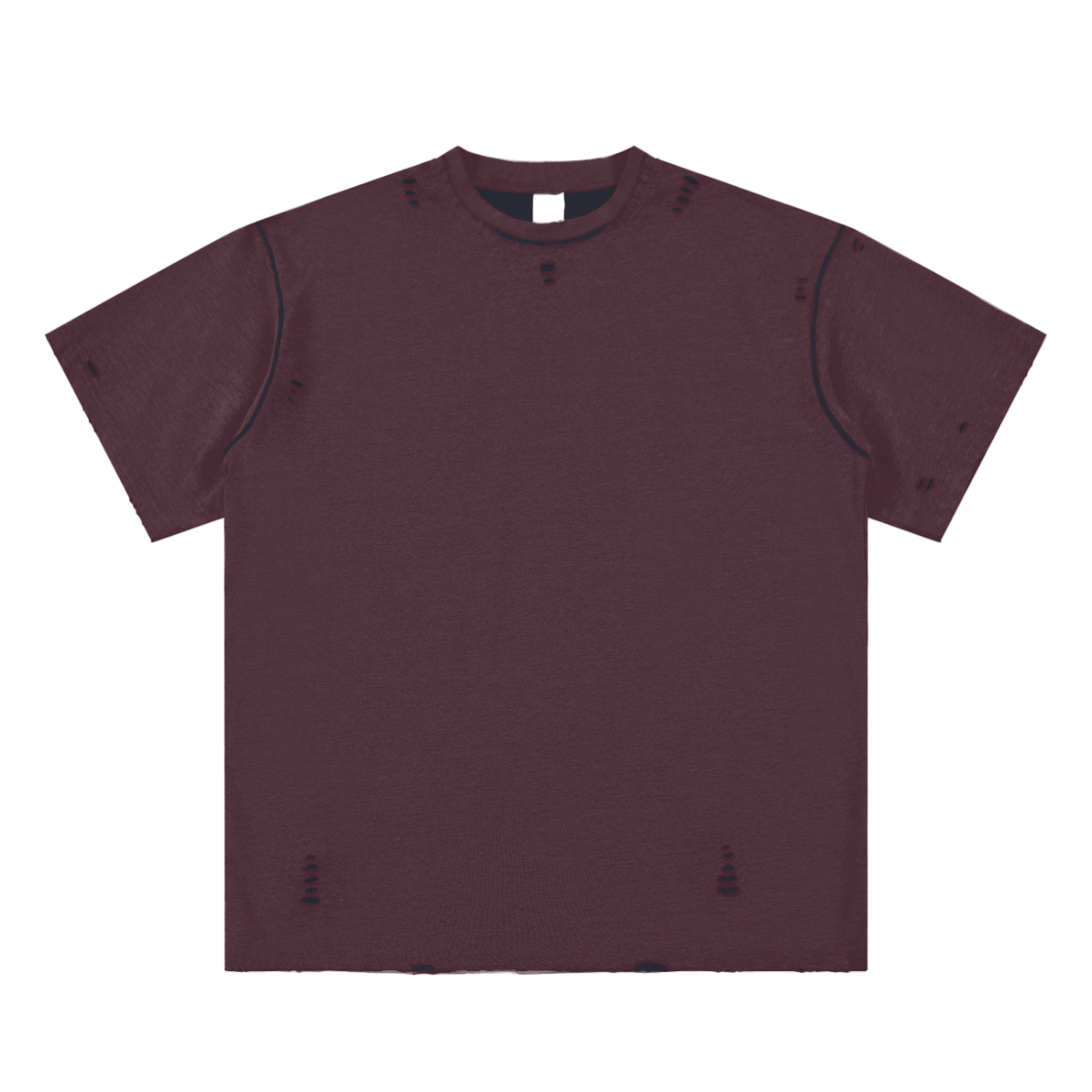 Hand-frayed Reversible T-shirt | フレイド リバーシブルTシャツ