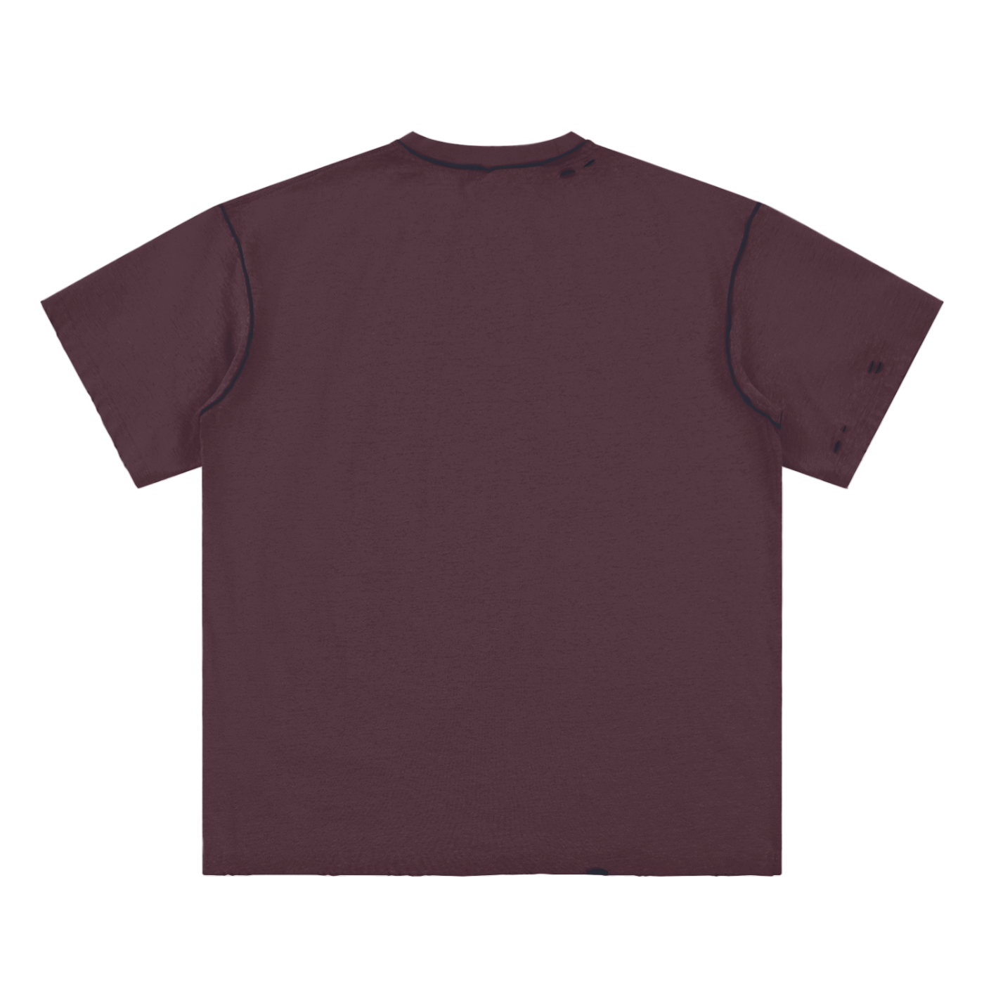 Hand-frayed Reversible T-shirt | フレイド リバーシブルTシャツ