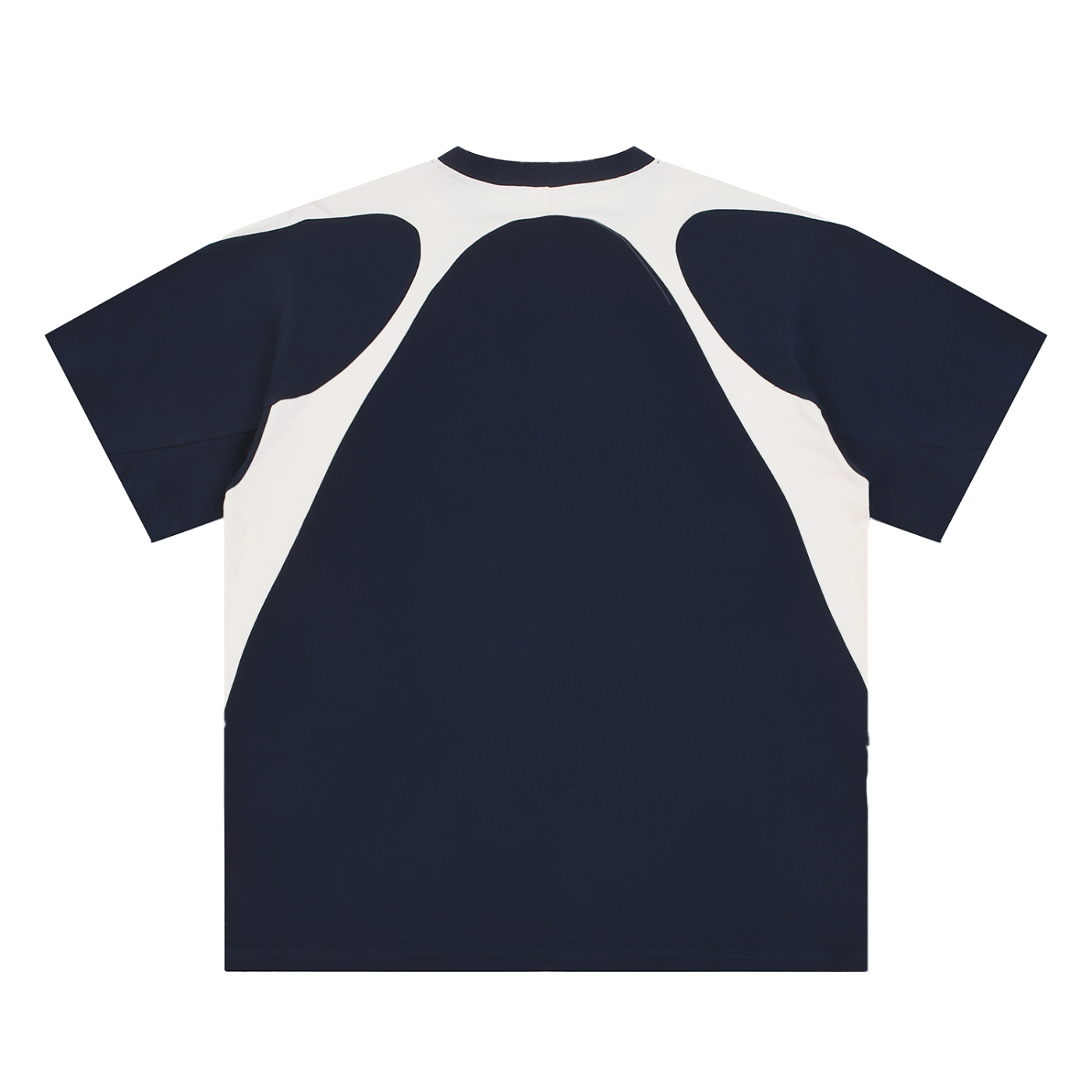 Contrast Panel Cotton T-Shirt | コントラストパネル Tシャツ