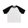 Contrast Edge Ribbed Crewneck Raglan T-Shirt | 配色リブ ラグランTシャツ