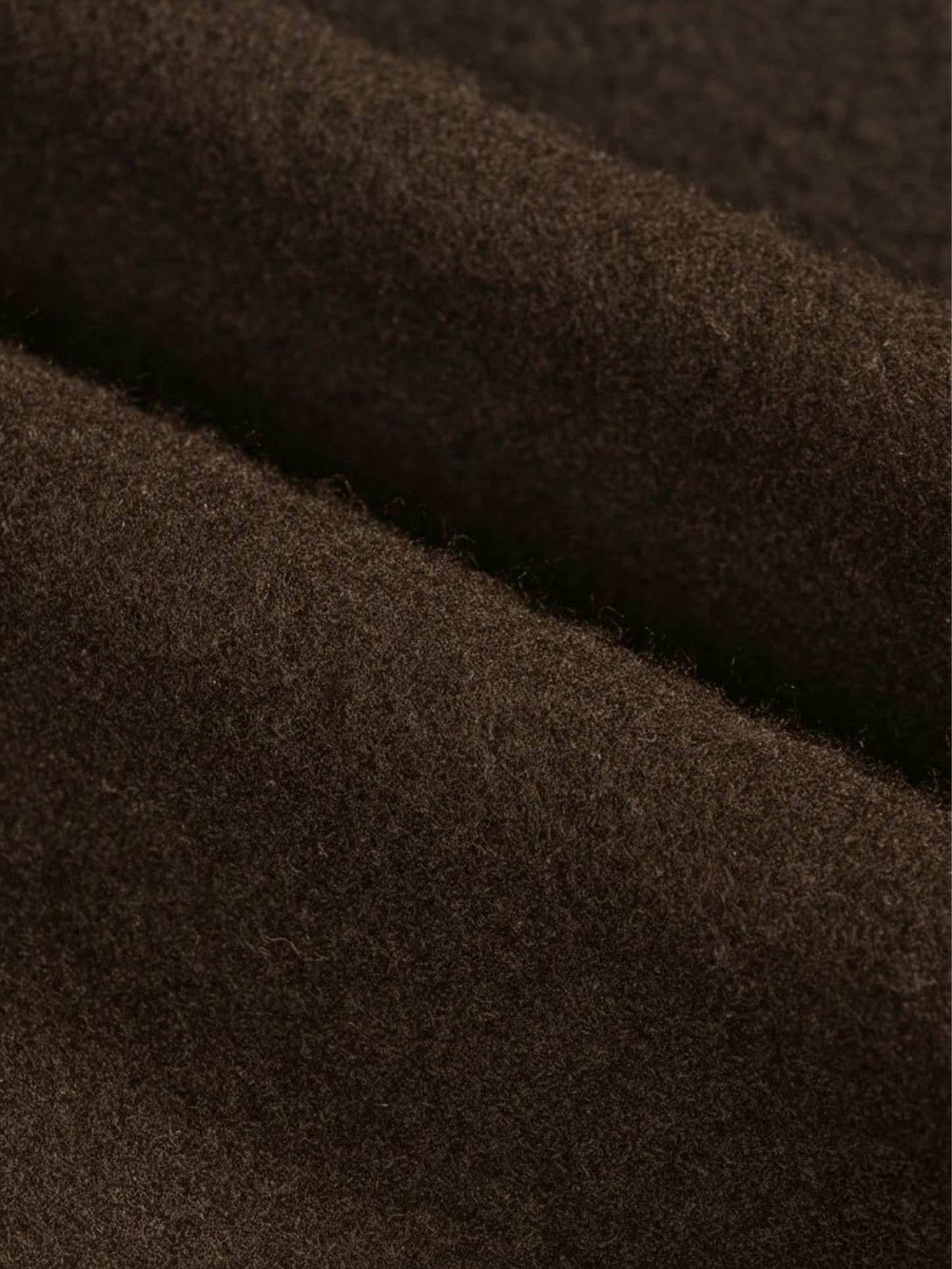 Cropped Zip Hoodie | 短丈 ジップ フーディ - BROWN