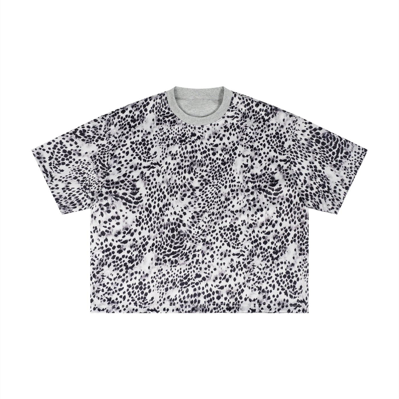 Leopard Print Boxy T-Shirt | レオパード 短丈Tシャツ
