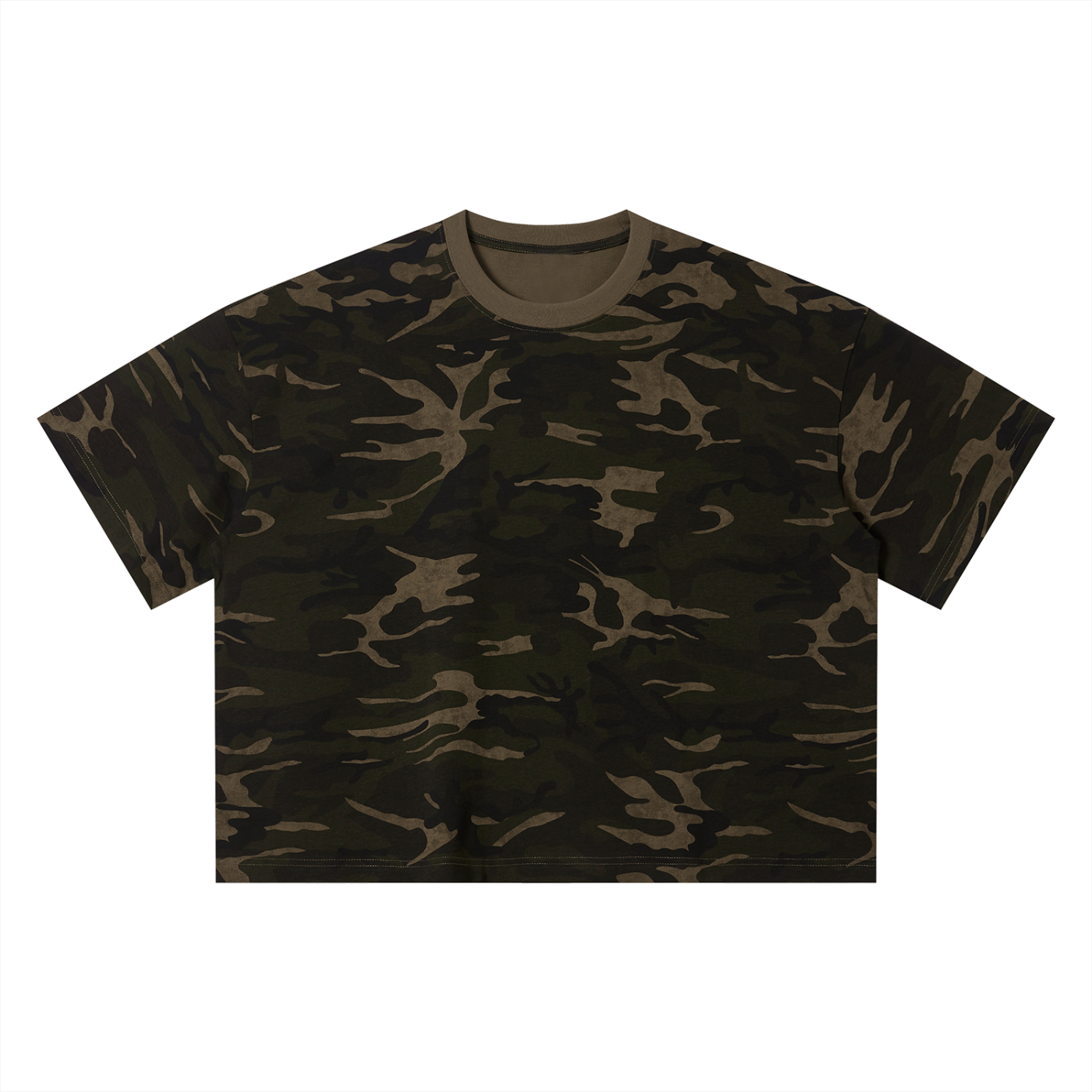 Camo Boxy T-Shirt | 迷彩 短丈Tシャツ
