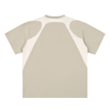 Contrast Panel Cotton T-Shirt | コントラストパネル Tシャツ