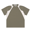 Contrast Panel Cotton T-Shirt | コントラストパネル Tシャツ