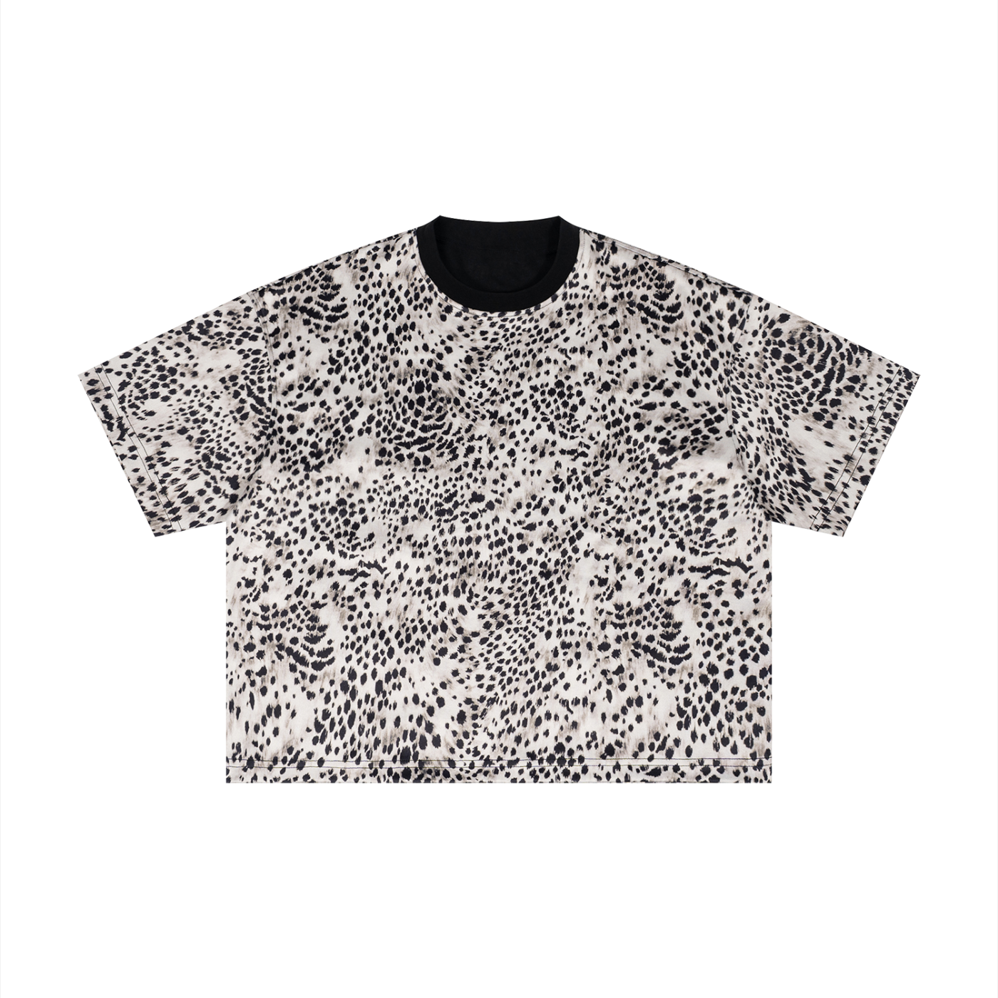 Leopard Print Boxy T-Shirt | レオパード 短丈Tシャツ