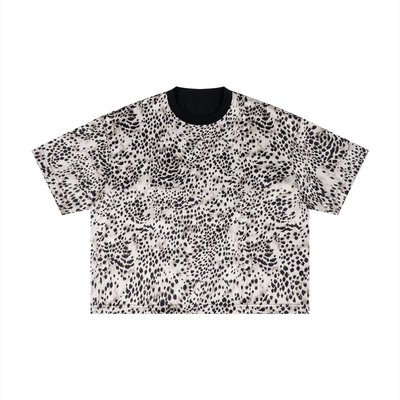 Leopard Print Boxy T-Shirt | レオパード 短丈Tシャツ