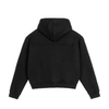 Cropped Zip Hoodie | 短丈 ジップ フーディ - BLACK