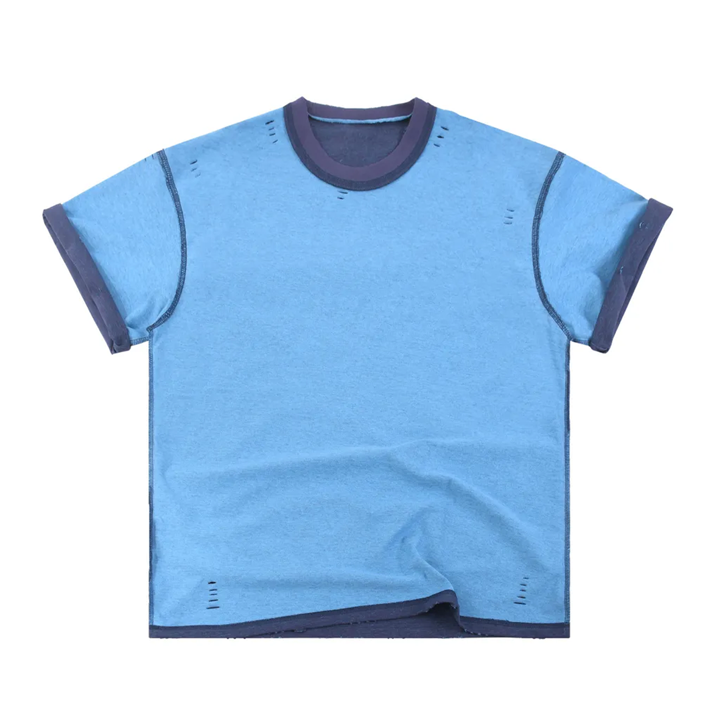 Hand-frayed Reversible T-shirt | フレイド リバーシブルTシャツ