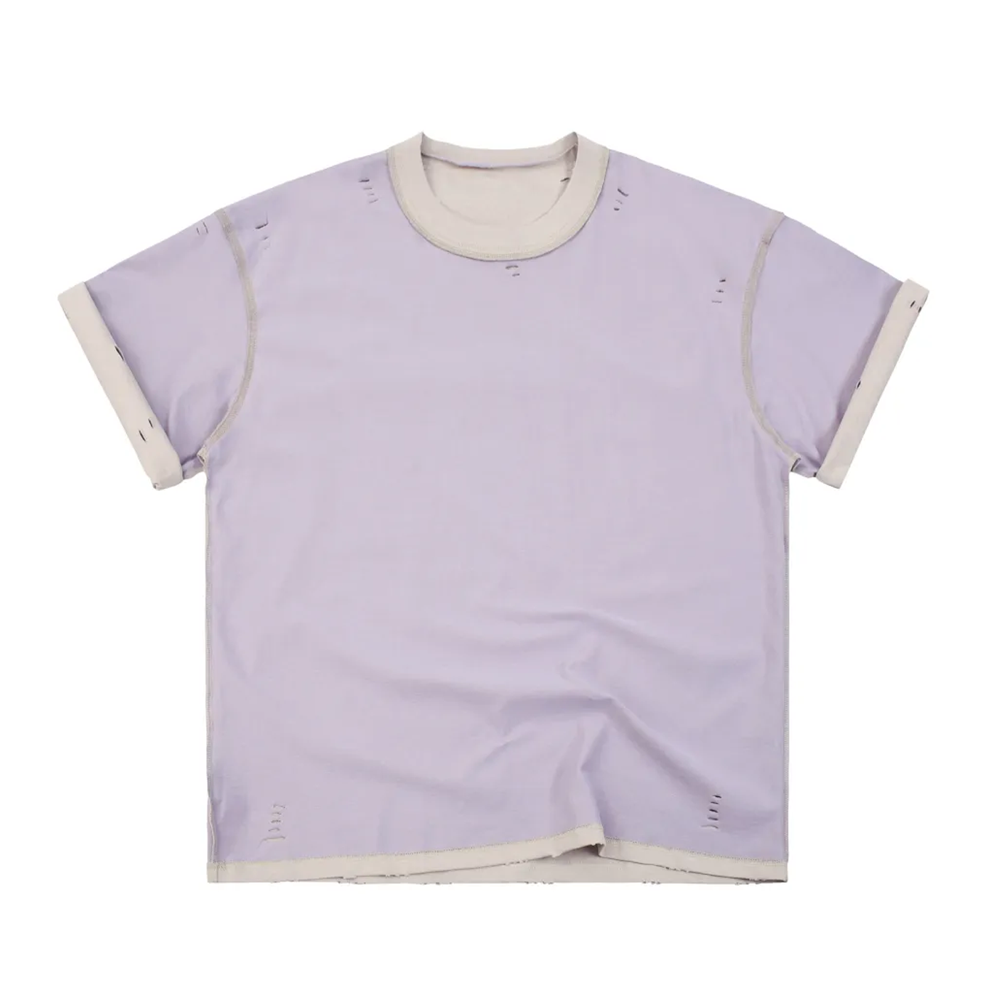 Hand-frayed Reversible T-shirt | フレイド リバーシブルTシャツ