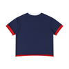 Boxy Color Block T-Shirt | カラーブロック 短丈Tシャツ