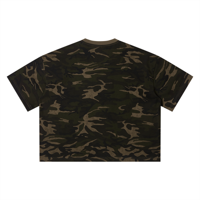 Camo Boxy T-Shirt | 迷彩 短丈Tシャツ