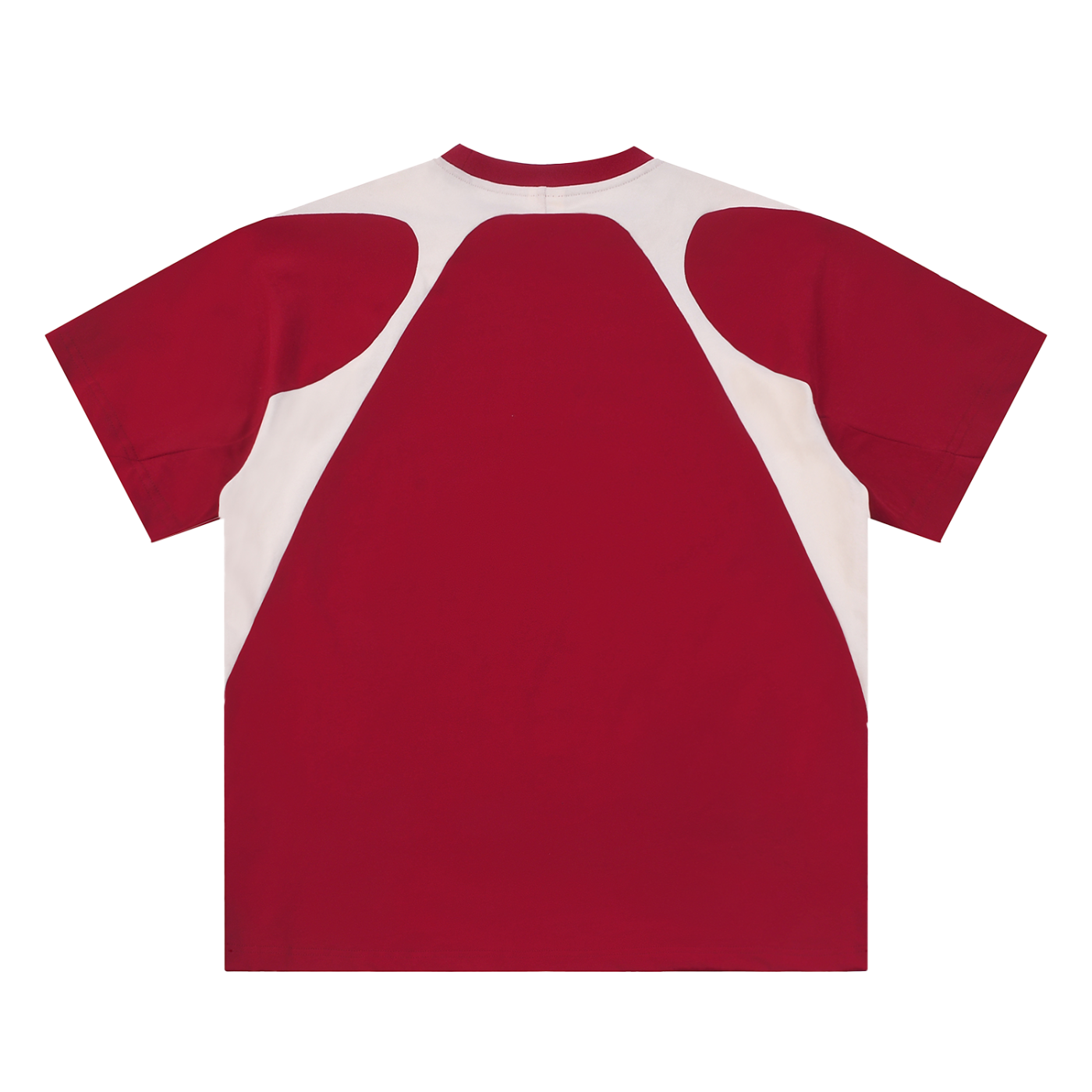 Contrast Panel Cotton T-Shirt | コントラストパネル Tシャツ