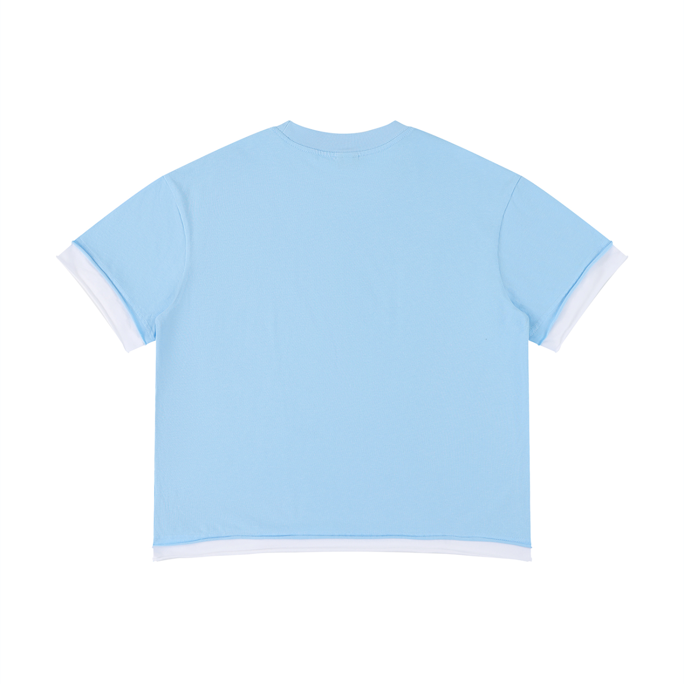 Boxy Color Block T-Shirt | カラーブロック 短丈Tシャツ