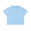 Boxy Color Block T-Shirt | カラーブロック 短丈Tシャツ