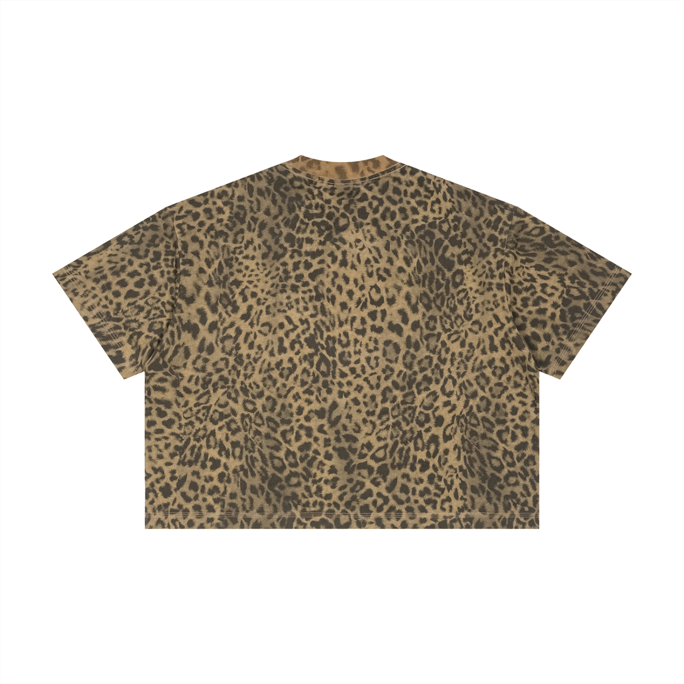 Leopard Print Boxy T-Shirt TYPE2 | レオパード 短丈Tシャツ TYPE2