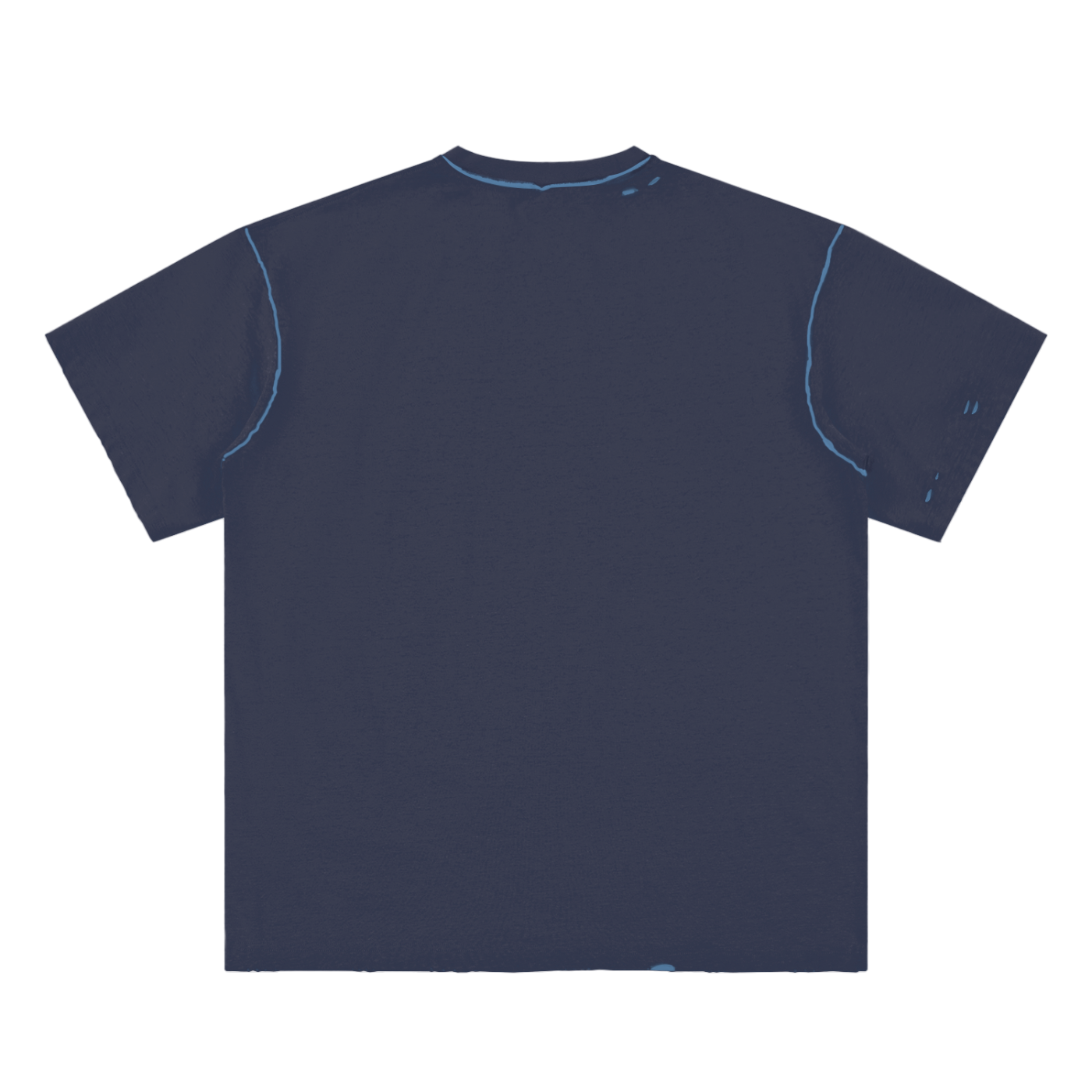 Hand-frayed Reversible T-shirt | フレイド リバーシブルTシャツ