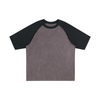 Contrast Edge Ribbed Crewneck Raglan T-Shirt | 配色リブ ラグランTシャツ
