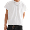 Raw Edge Boxy Non-Shrink T-Shirt | カットオフ 短丈Tシャツ