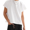 Raw Edge Boxy Non-Shrink T-Shirt | カットオフ 短丈Tシャツ