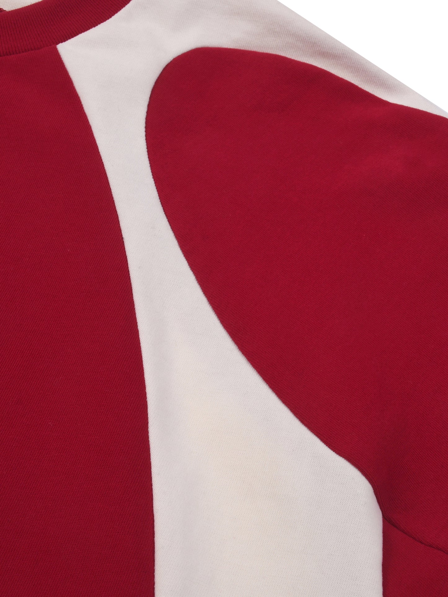 Contrast Panel Cotton T-Shirt | コントラストパネル Tシャツ