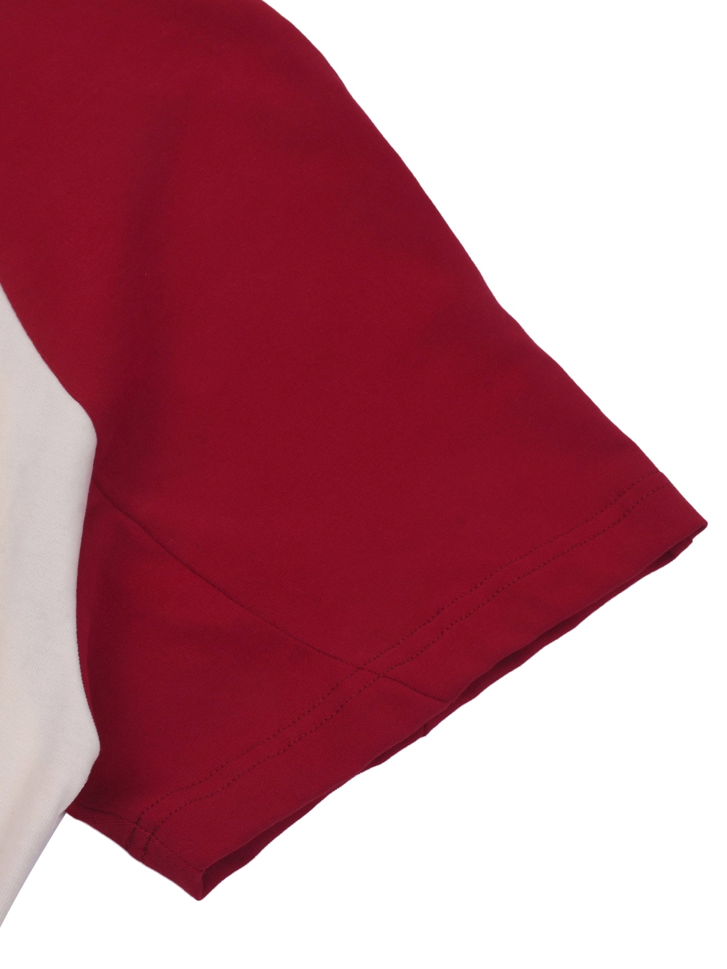 Contrast Panel Cotton T-Shirt | コントラストパネル Tシャツ