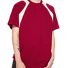 Contrast Panel Cotton T-Shirt | コントラストパネル Tシャツ
