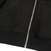Cropped Zip Hoodie | 短丈 ジップ フーディ - BLACK