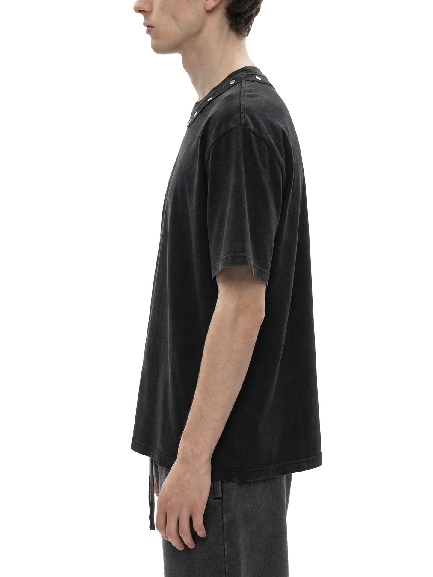 Washed Boxy Studded T-Shirt | ウォッシュド スタッズTシャツ