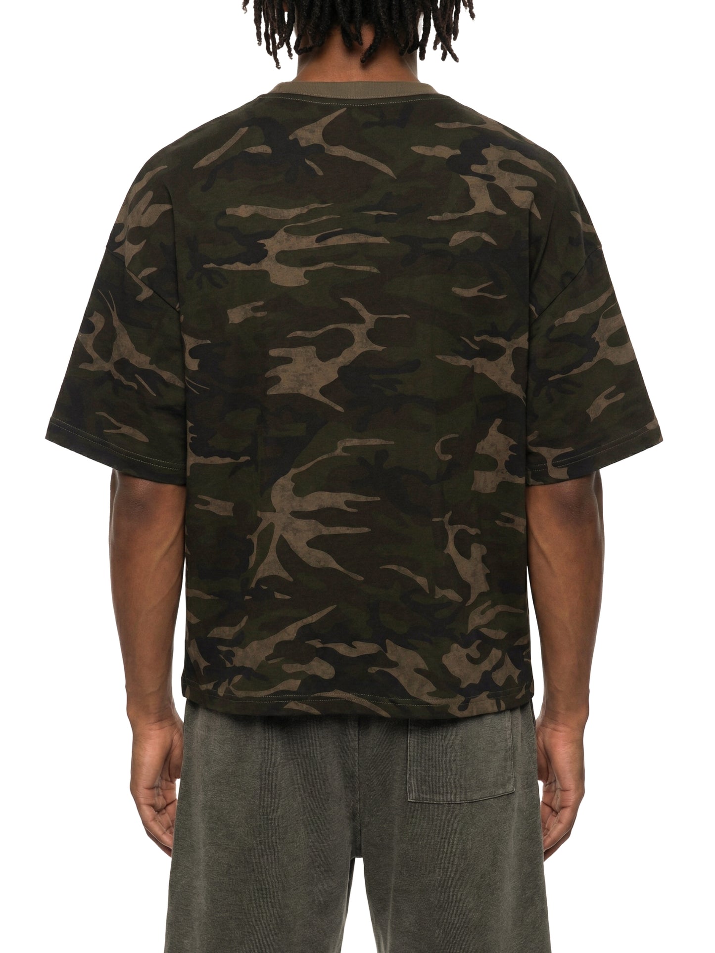 Camo Boxy T-Shirt | 迷彩 短丈Tシャツ