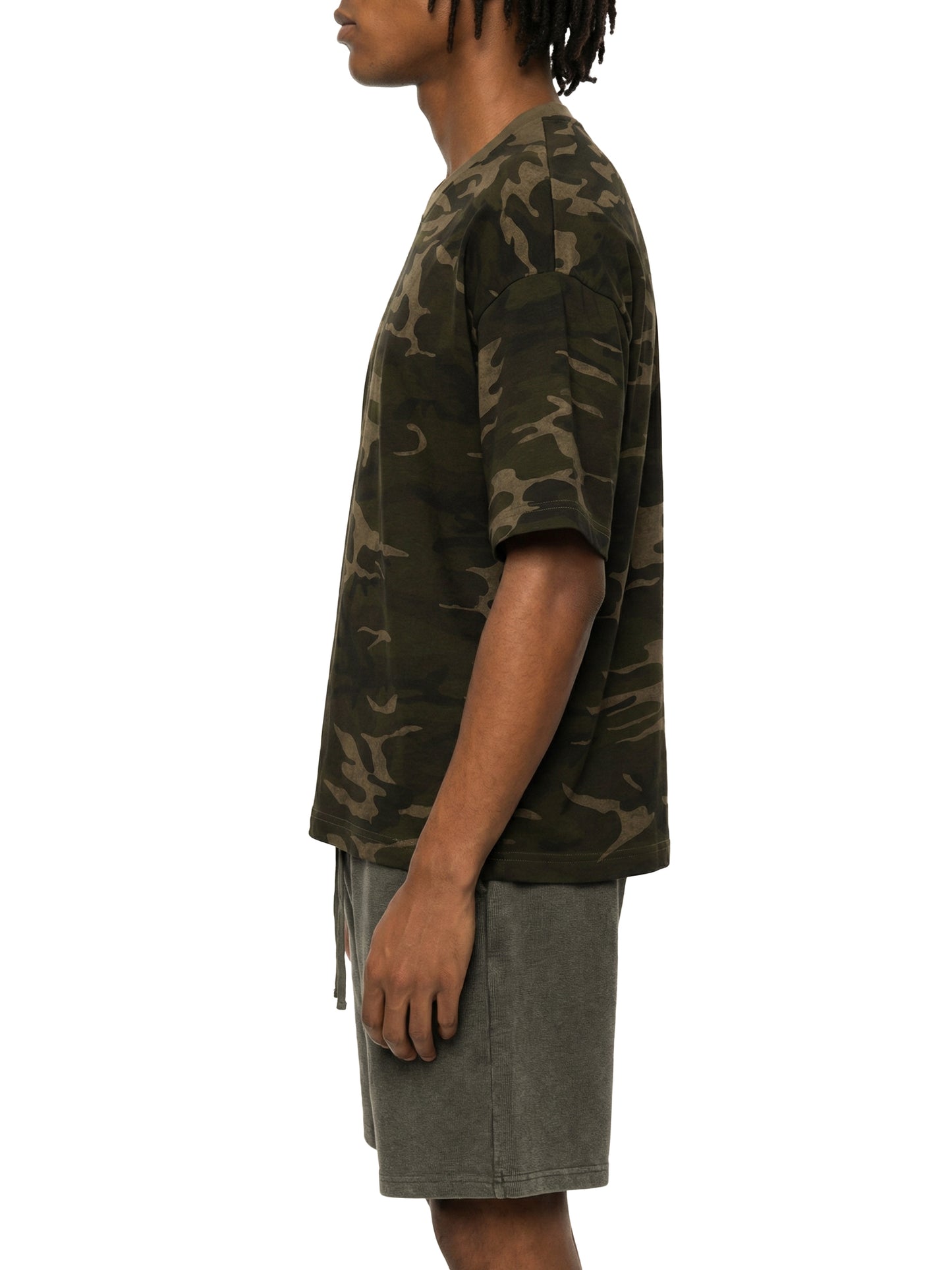 Camo Boxy T-Shirt | 迷彩 短丈Tシャツ