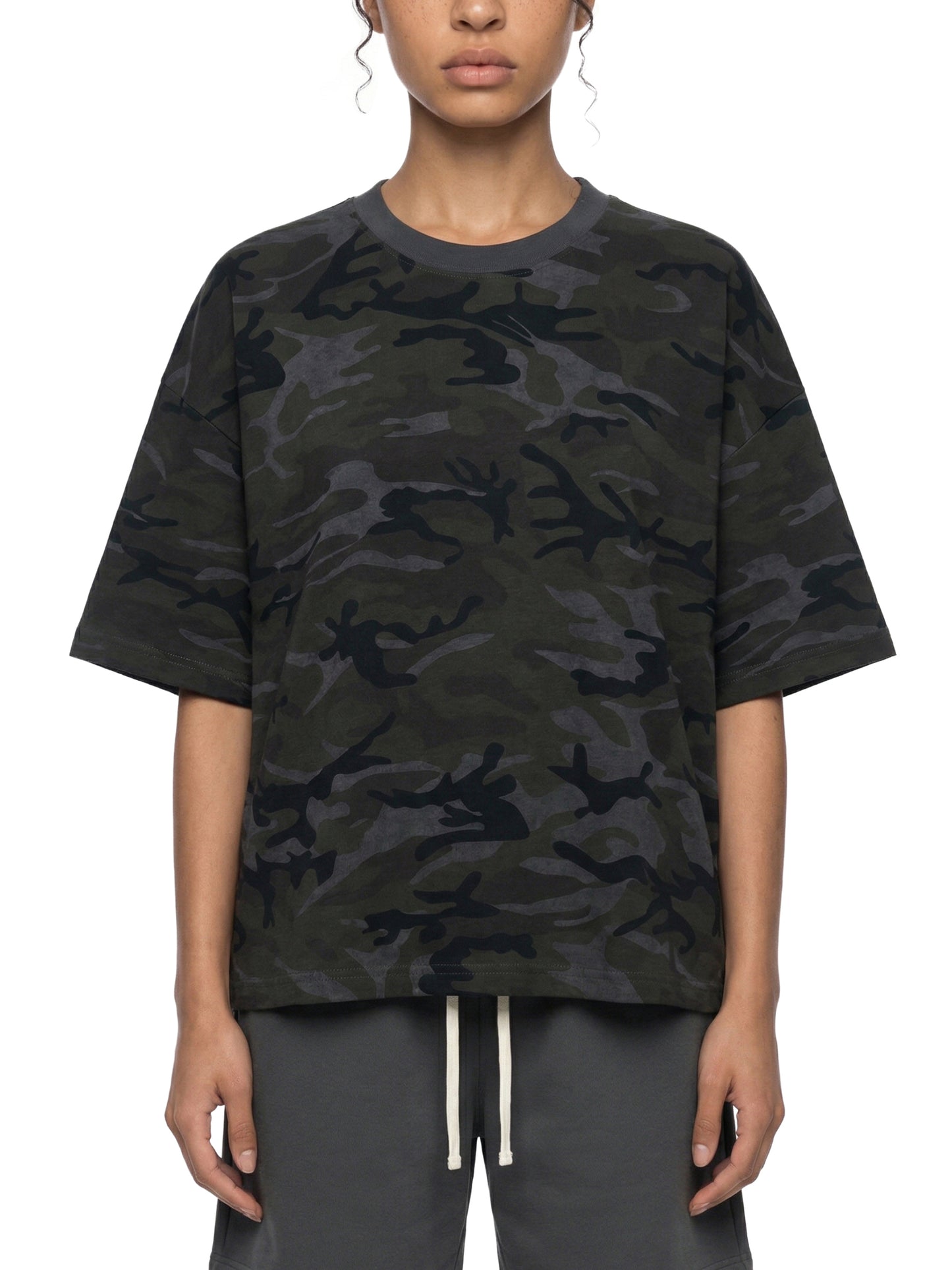 Camo Boxy T-Shirt | 迷彩 短丈Tシャツ