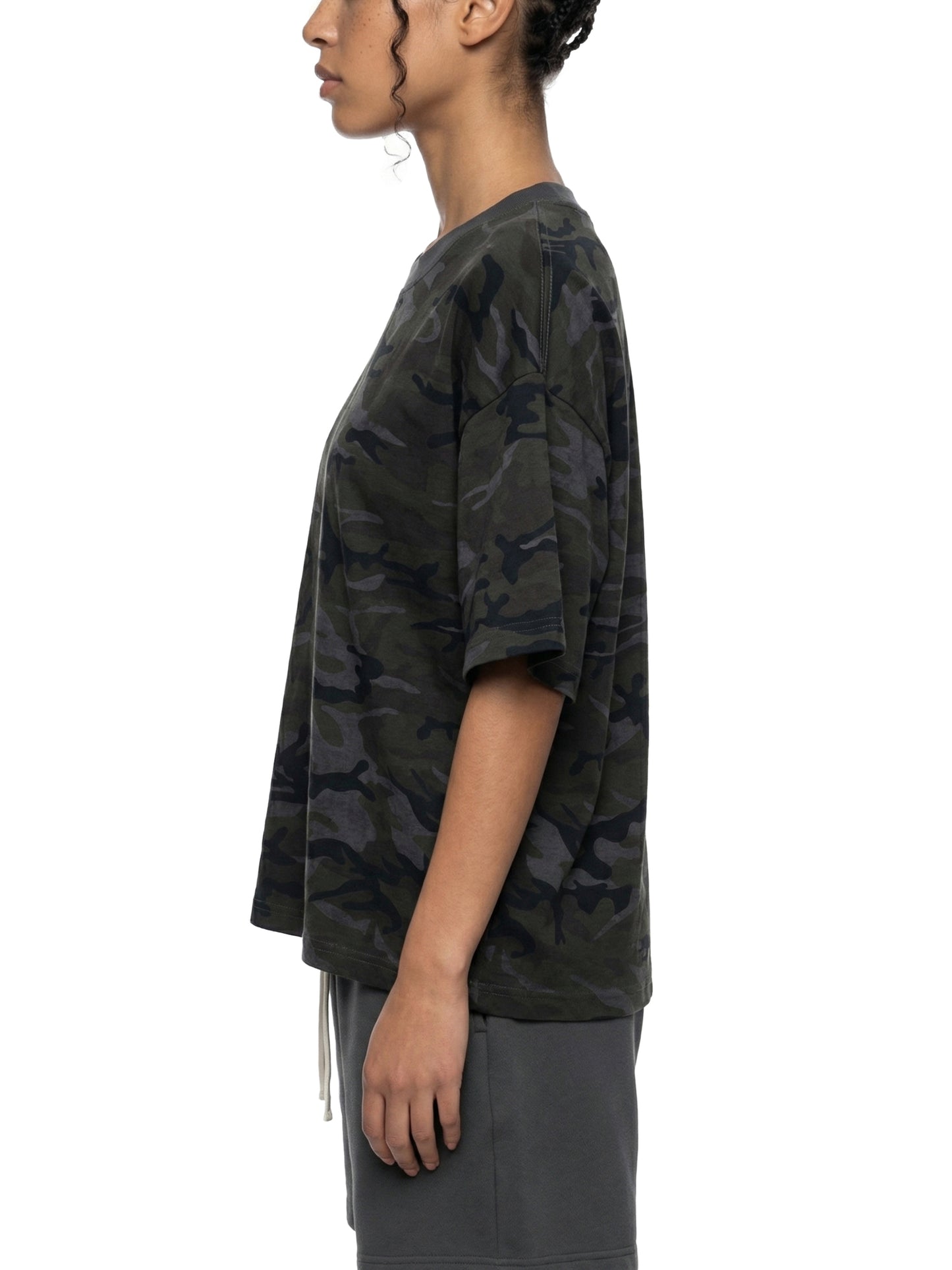 Camo Boxy T-Shirt | 迷彩 短丈Tシャツ