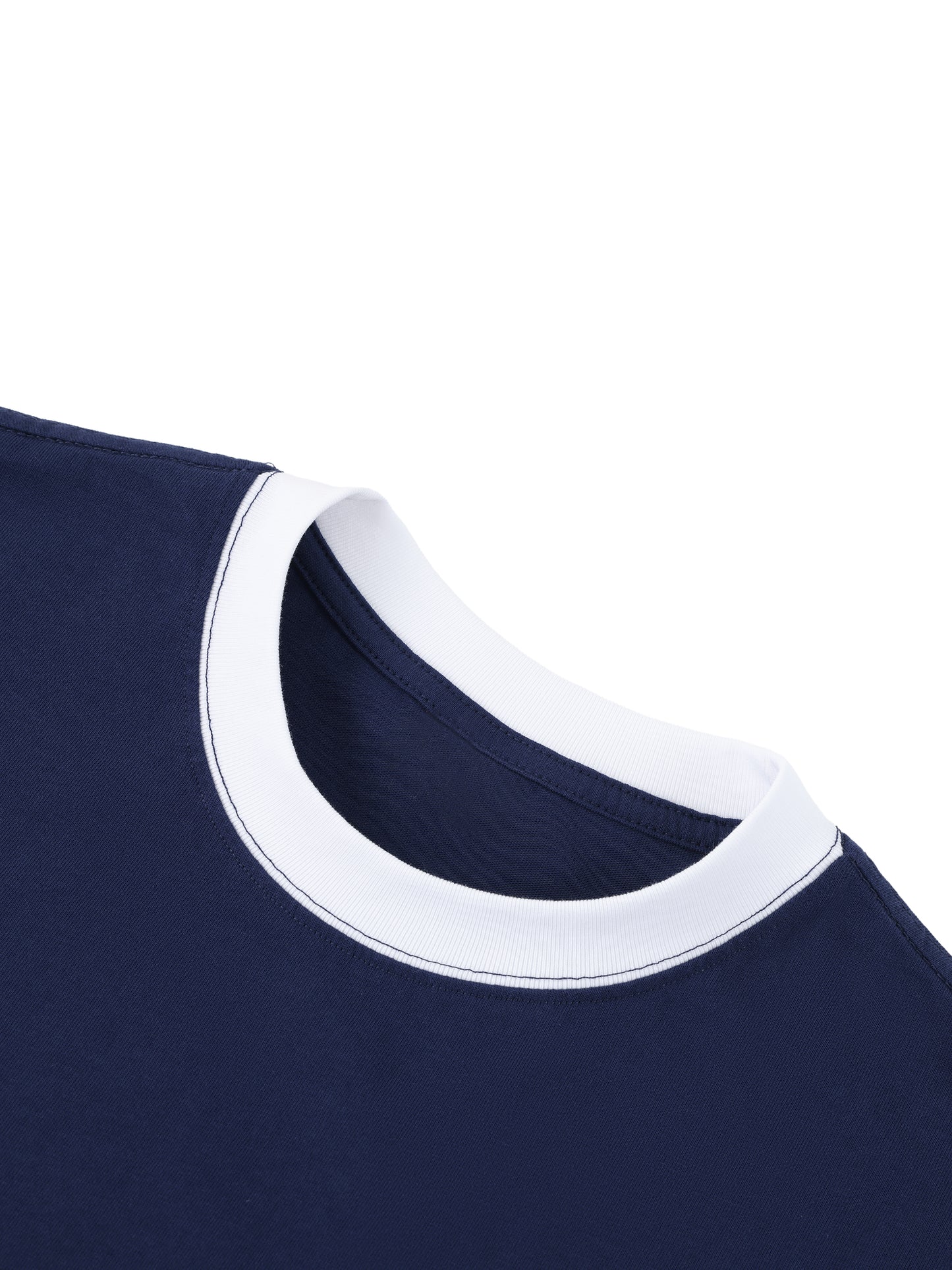 Boxy Color Block T-Shirt | カラーブロック 短丈Tシャツ
