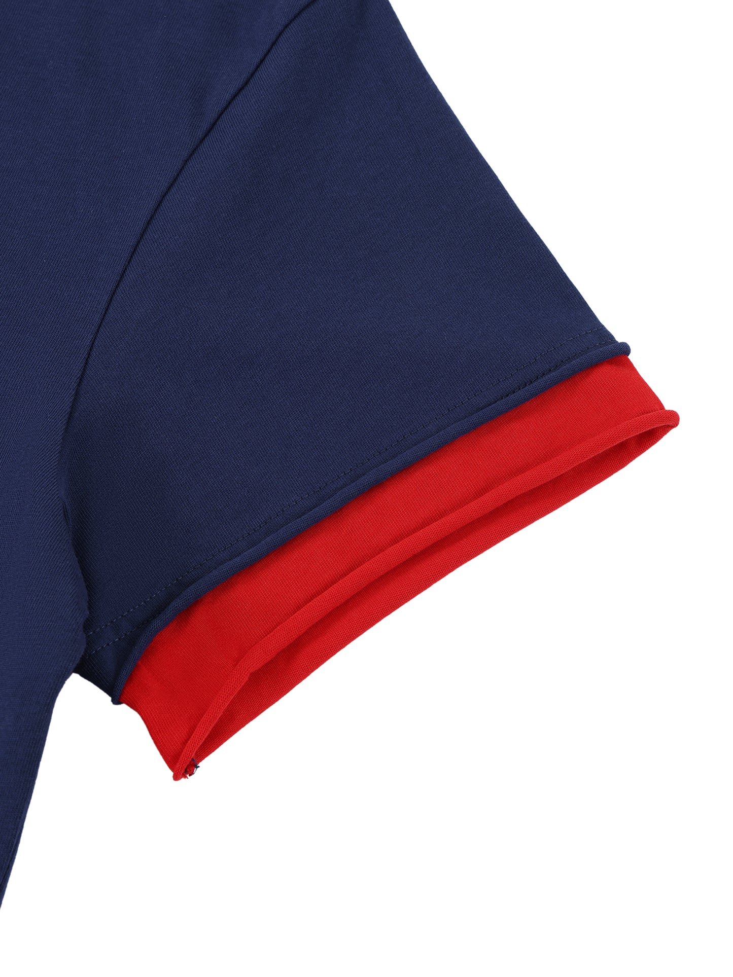 Boxy Color Block T-Shirt | カラーブロック 短丈Tシャツ