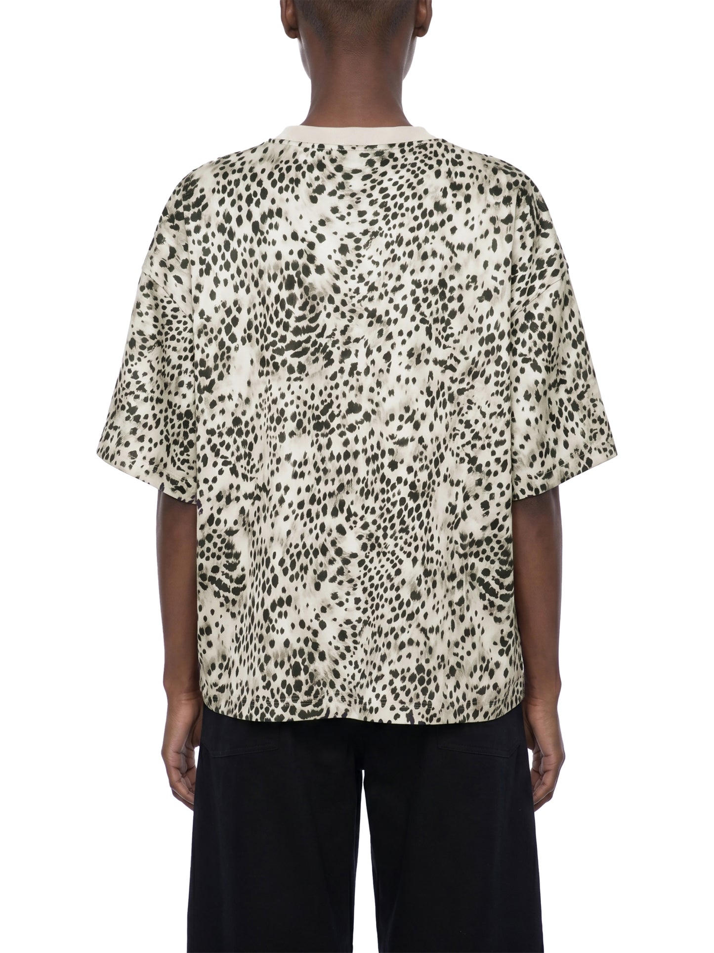 Leopard Print Boxy T-Shirt | レオパード 短丈Tシャツ