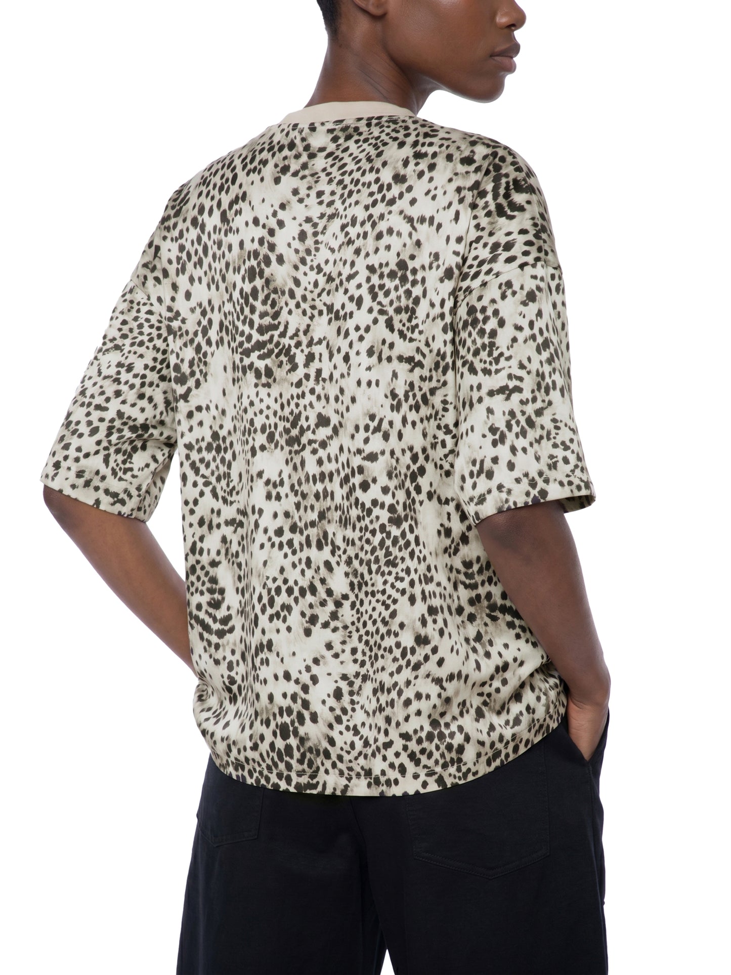 Leopard Print Boxy T-Shirt | レオパード 短丈Tシャツ