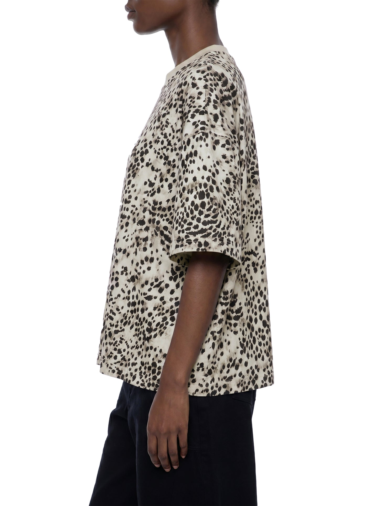 Leopard Print Boxy T-Shirt | レオパード 短丈Tシャツ