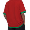 Boxy Color Block T-Shirt | カラーブロック 短丈Tシャツ