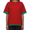 Boxy Color Block T-Shirt | カラーブロック 短丈Tシャツ