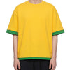 Boxy Color Block T-Shirt | カラーブロック 短丈Tシャツ