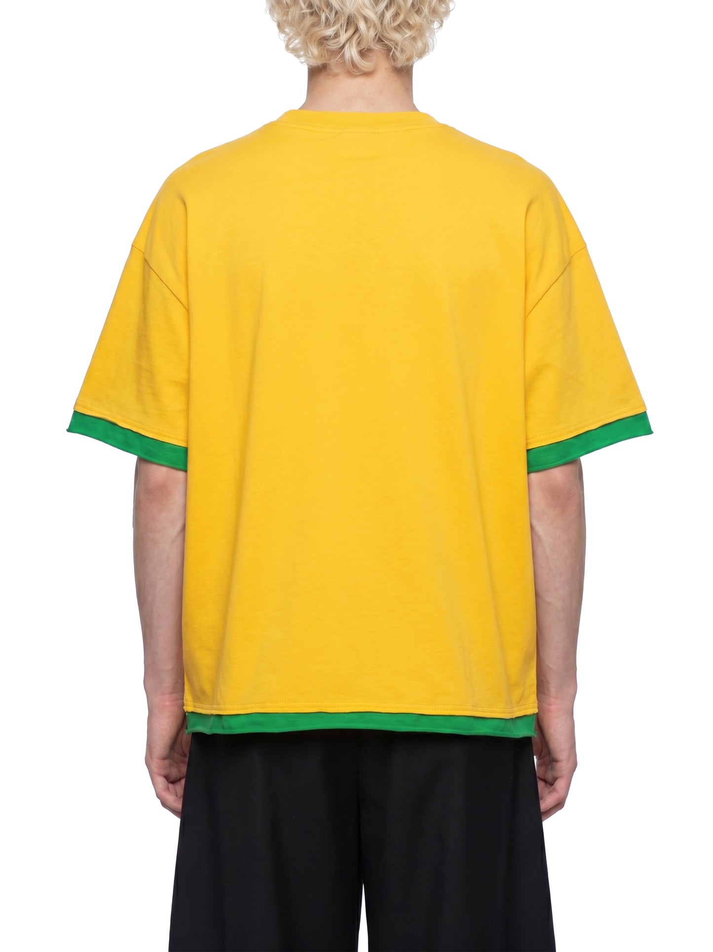Boxy Color Block T-Shirt | カラーブロック 短丈Tシャツ