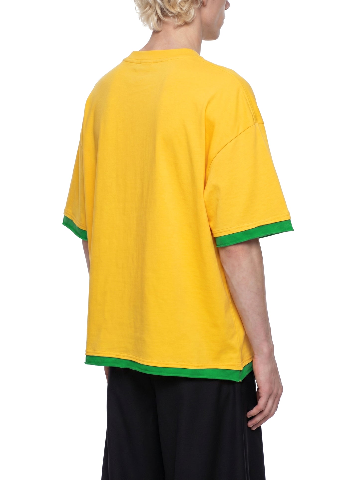 Boxy Color Block T-Shirt | カラーブロック 短丈Tシャツ