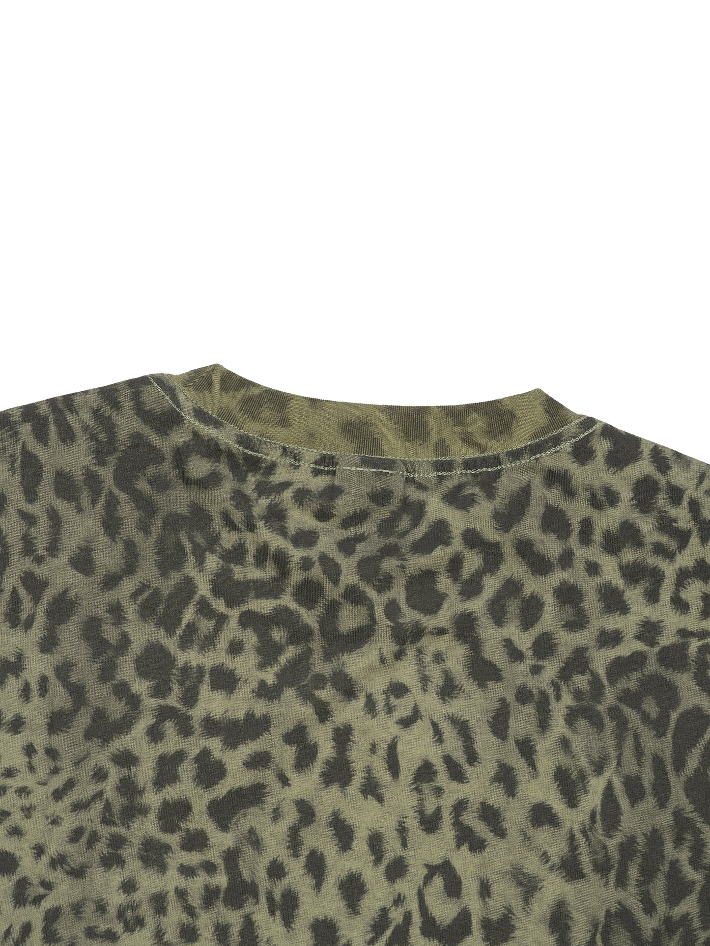 Leopard Print Boxy T-Shirt TYPE2 | レオパード 短丈Tシャツ TYPE2